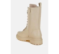 Nimba Rhinestone jewelled Chunky Boots