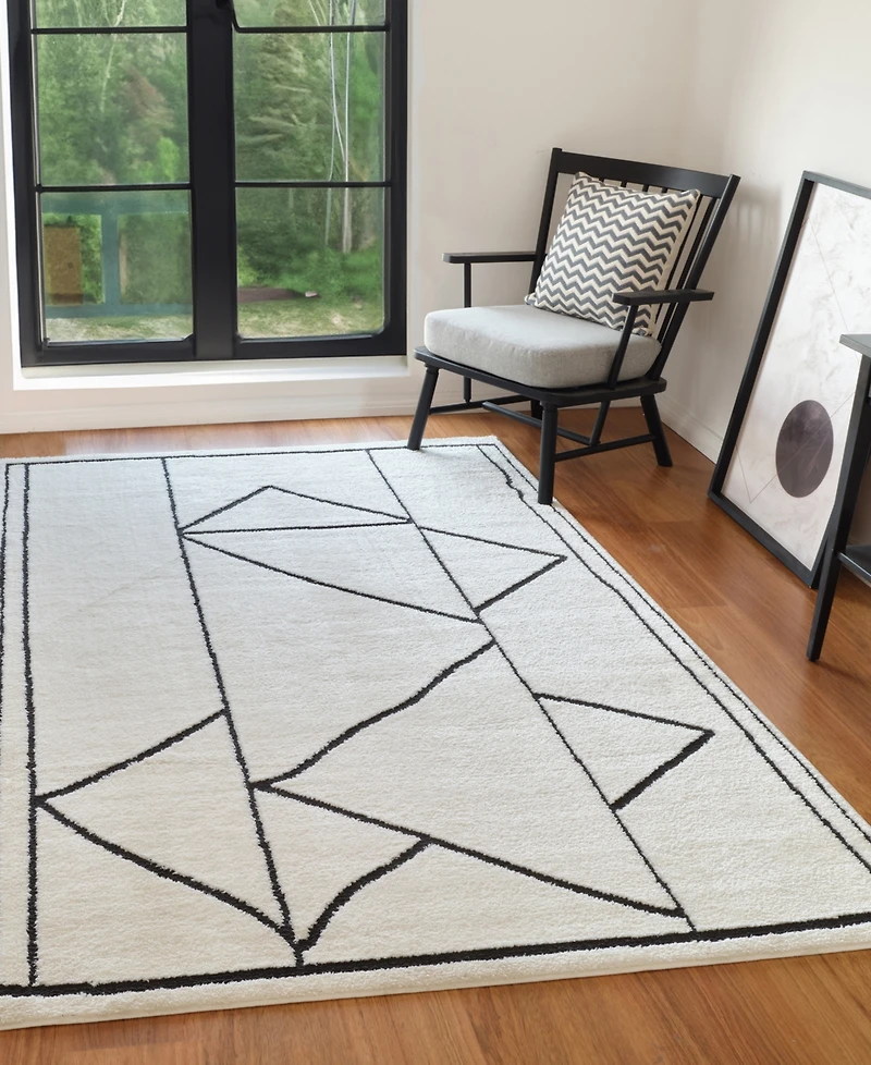 Amer Rugs Monotone MNT9 4'x6' Area Rug