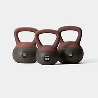 WeGym Soft Kettlebell 3pc Set - 10, 15, & 20 lbs