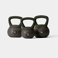 WeGym Soft Kettlebell 3pc Set - 10, 15, & 20 lbs