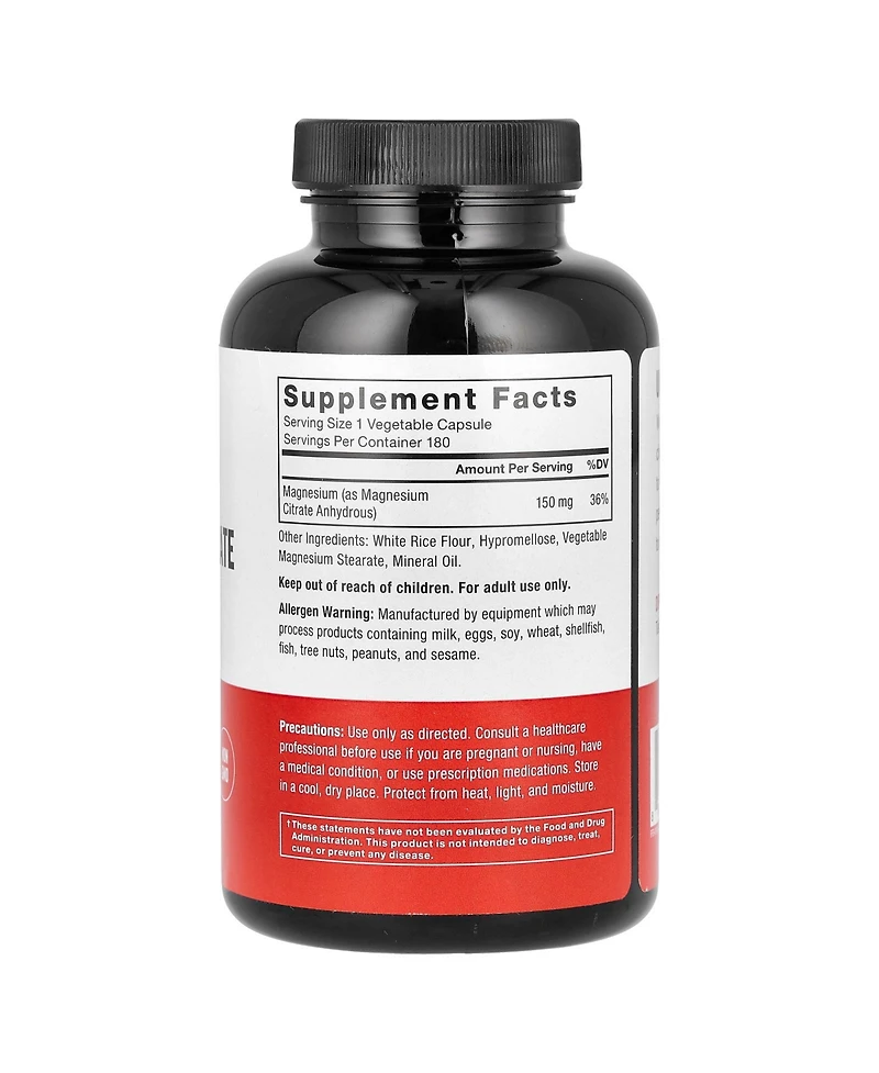 Force Factor Magnesium Citrate 150 mg