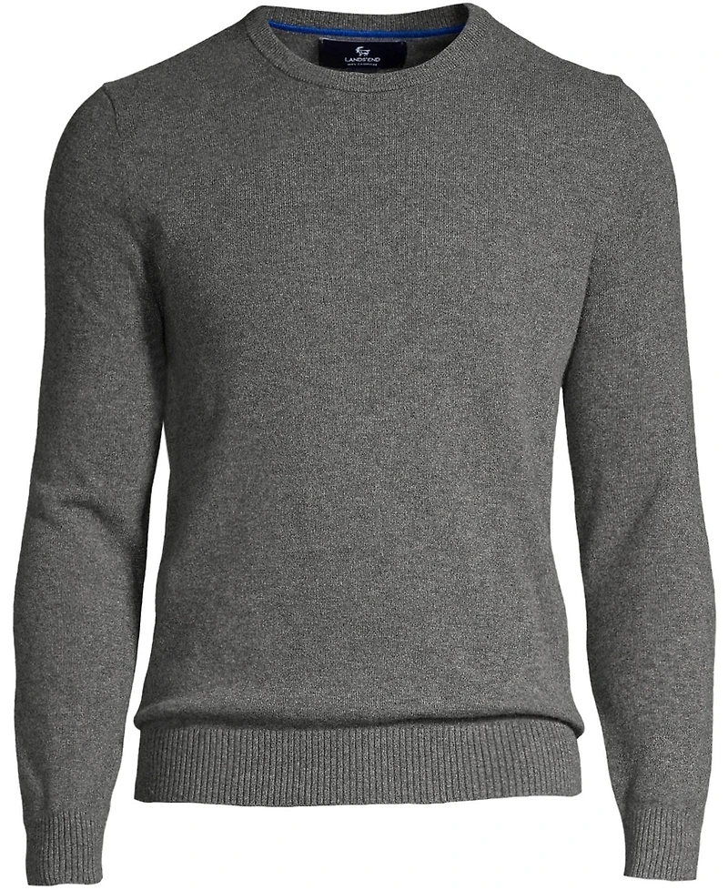 Lands' End Big & Tall Fine Gauge Cashmere Sweater