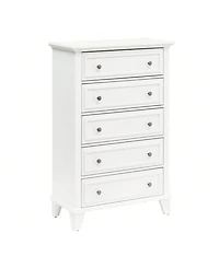 Chest Of Drawers, 5-Layer Dresser For Bedroom, Living Room, Entryway And Closet, Chest Of Drawers With Metal Handles, Tv Stand