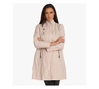 Stella Carakasi Women's Water Repellent Zip-Front Moto Inspired Favorite Jacket