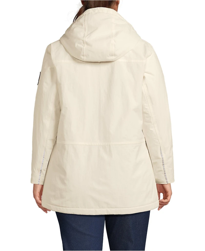 Lands' End Plus Squall Waterproof Insulated Jacket