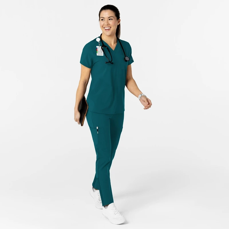 Wink Plus W123 Flex-n-Reach V-Neck Scrub Top