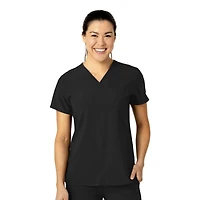 Wink Plus W123 Flex-n-Reach V-Neck Scrub Top