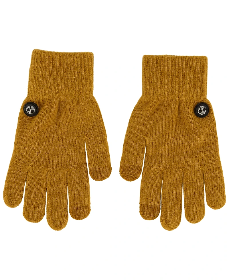 Timberland Men's Touch Tips and Rubber Logo Magic Glove