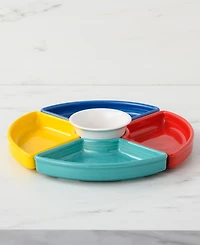 Fiesta 5 Pc. Vibrant Mixed Colors Entertaining Set
