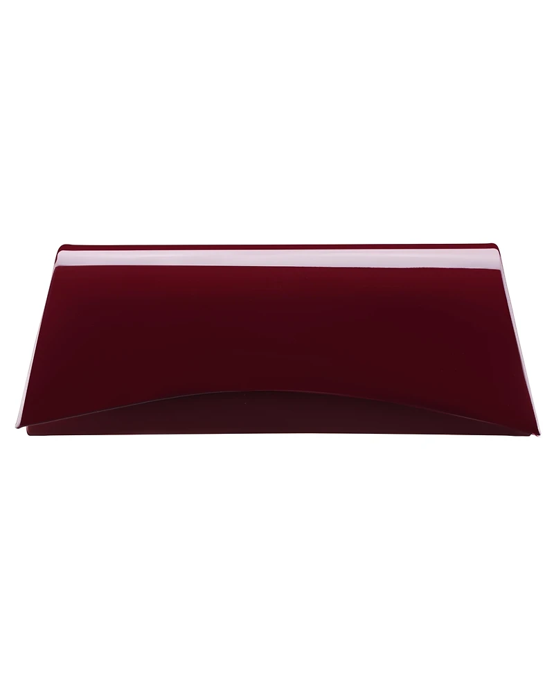 Nina Curved Flap Slim Magnetic Clutch