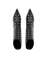 Schutz Women's Gail Stud Pointed Toe Booties