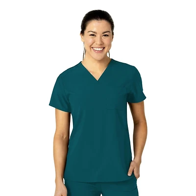 Wink Plus W123 Flex-n-Reach V-Neck Scrub Top
