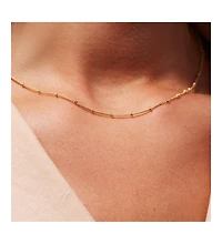 Ana Luisa Small Ball Chain Necklace - Ana Gold