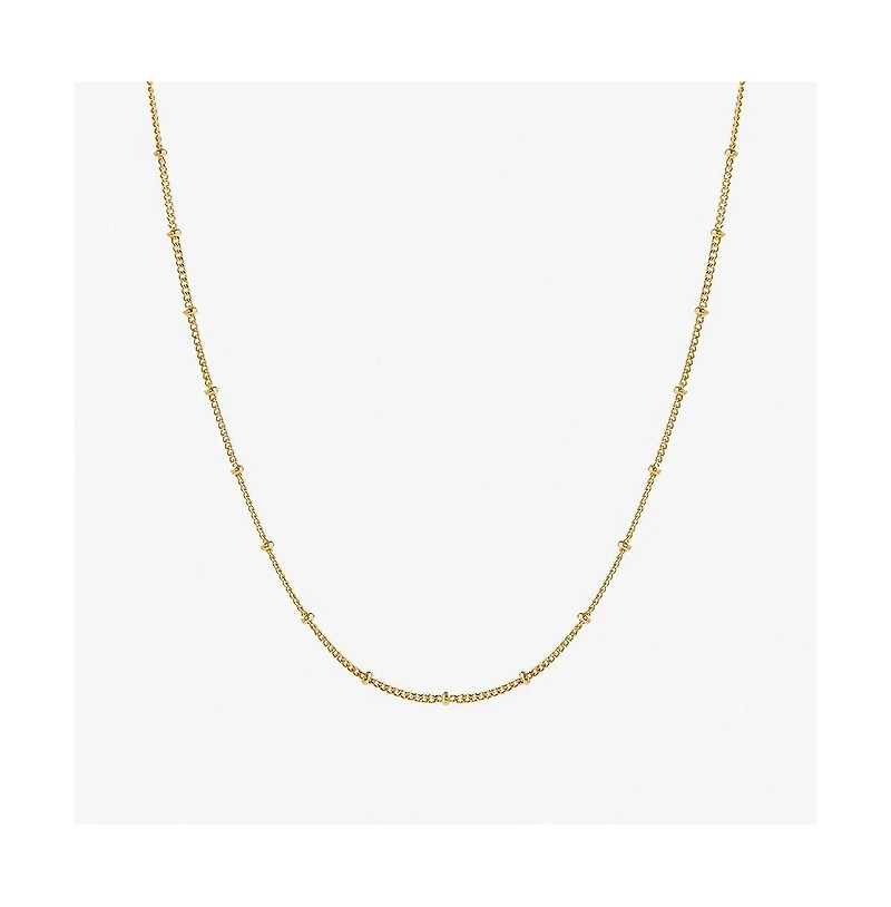 Ana Luisa Small Ball Chain Necklace - Ana Gold