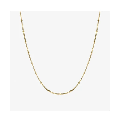 Ana Luisa Small Ball Chain Necklace - Ana Gold