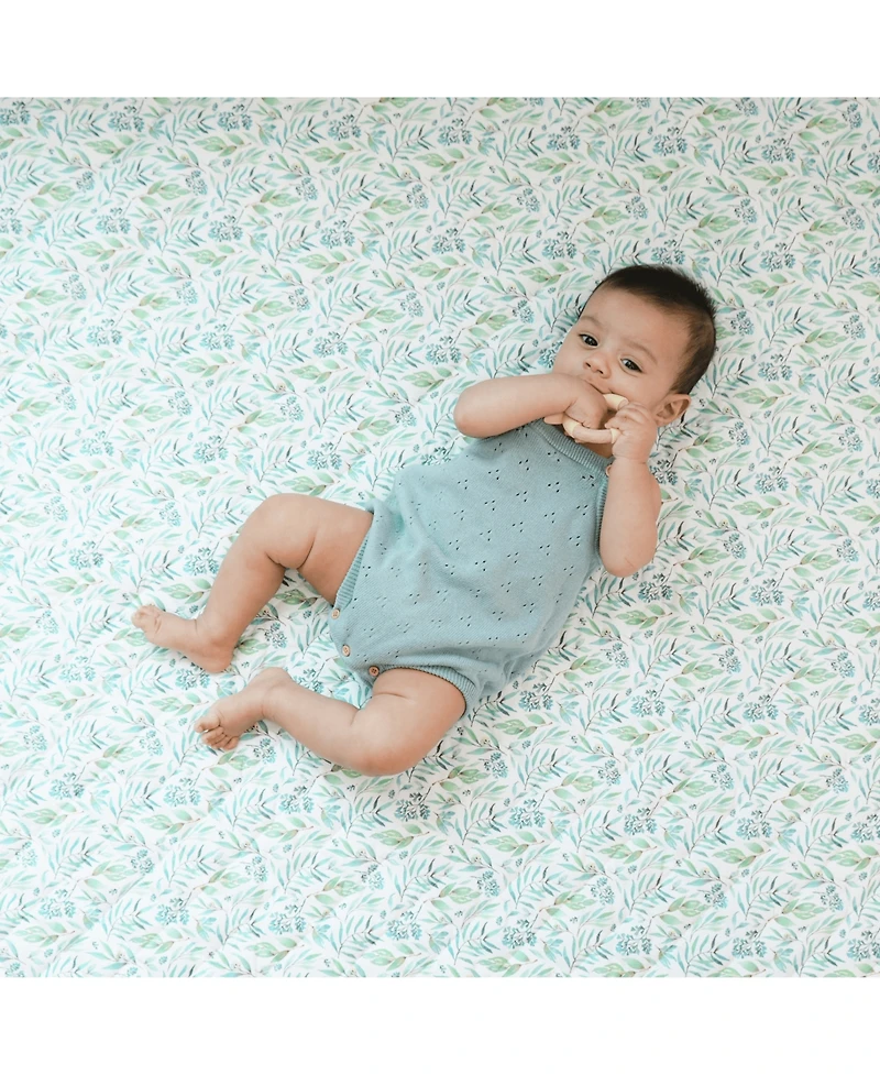 GooseWaddle Poppy Pink Quilted Play Mat