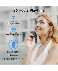 Edifier X1 Lite True Wireless Earbuds, Bluetooth 5.4 Earphones for Clear Calls, IP54 Sweat Resistant Fast Charging