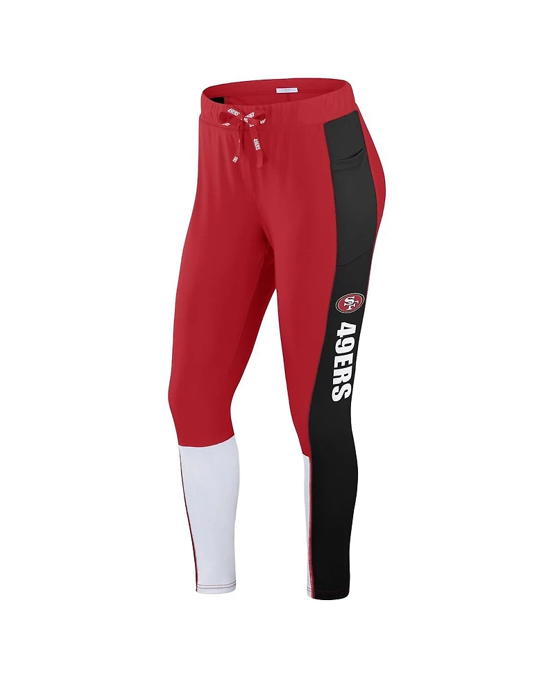Wear by Erin Andrews Women's San Francisco 49ers Color-block Leggings