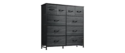 Wlive Fabric Dresser for Bedroom Storage Drawer UnitDresser with 10 Deep Drawers Office College Dorm