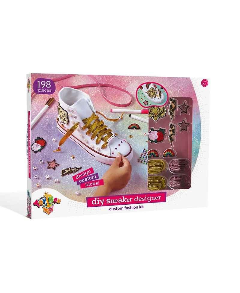 Geoffrey's Toy Box Fashion Designer Diy Sneaker Decorating Set