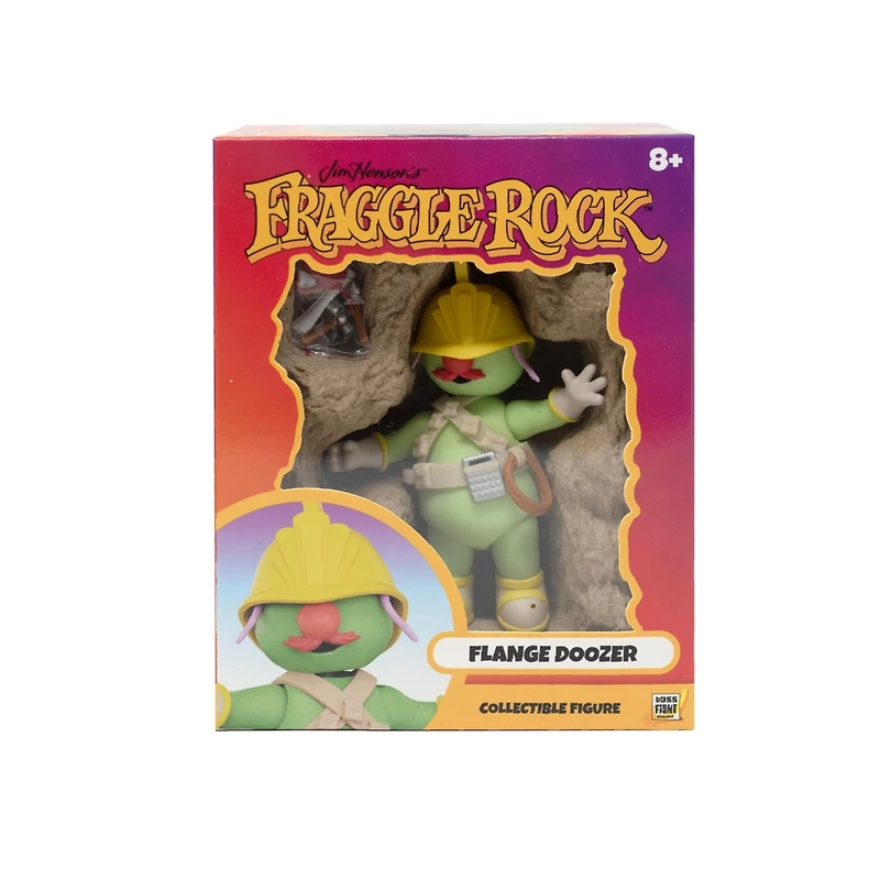 Boss Fight Studio Flange Doozer, Fraggle Rock Collectible Action Figure – Highly Articulated Figurine with Accessories Including Removable Hard