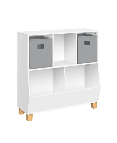 Kids Catch All Multi Cubby Toy Organizer