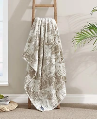 Closeout! Tommy Bahama Home Ultra Soft Plush Fleece Throw, 70" x 50"