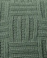 Tommy Bahama Home Chain Basket Knit Decorative Pillow, 20" x