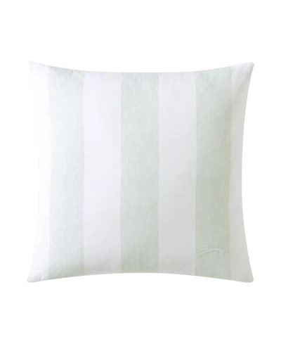 Closeout! Tommy Bahama Home Awning Stripe Cotton Decorative Pillow, 20" x 20"