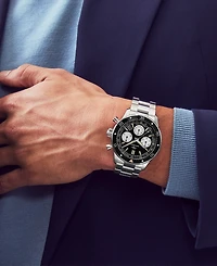 Movado Men's Super Sub Sea Alta Swiss Automatic-Chronograph Dura Steel 904L Watch