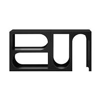 Streamdale Modular Entryway Console Table with Curved and Rectangular Design