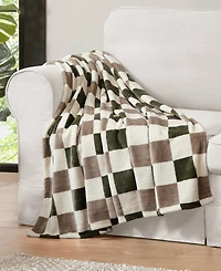 Jessica Simpson Plush Ultra Soft Throw, 50" x 70"