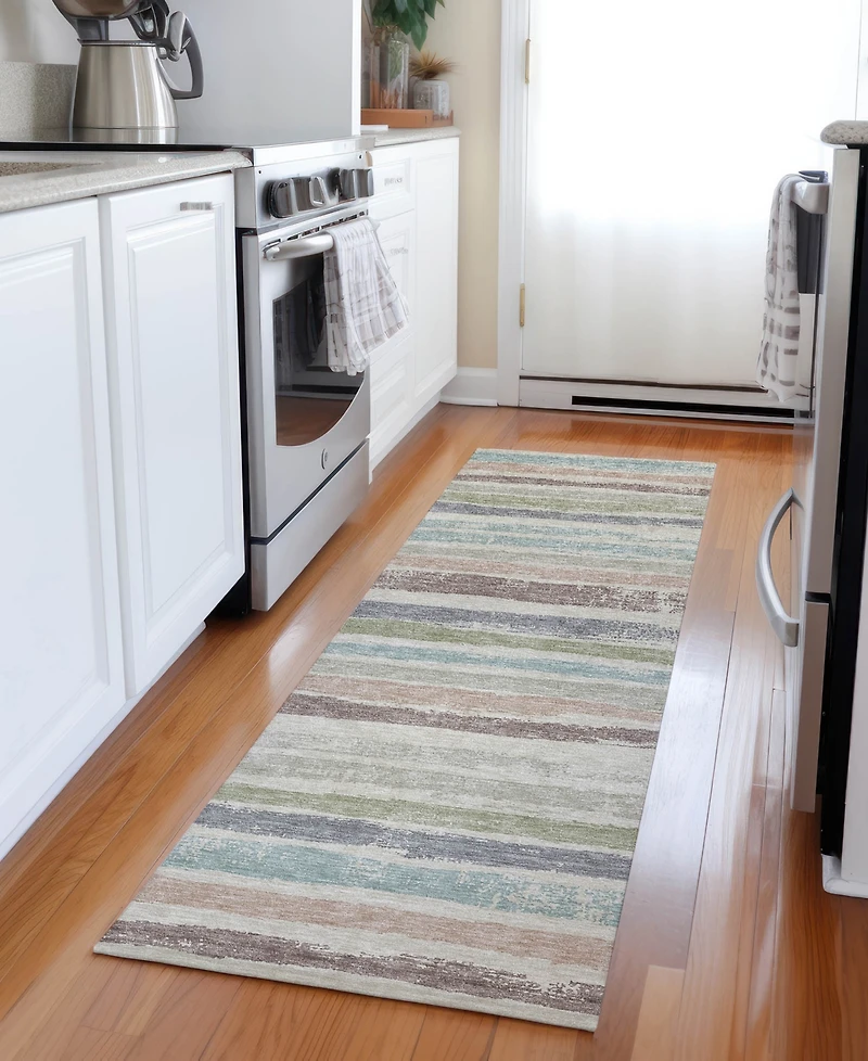 Addison Chantille Machine Washable ACN1019 2'3''x7'6'' Runner Area Rug