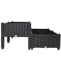 Streamdale Self-Watering Raised Garden Bed (4 Piece)
