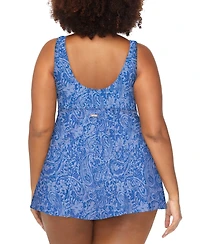 Raisins Curve Trendy Plus Lucia Printed Swimdress