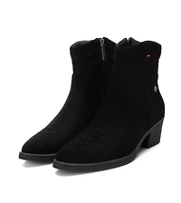 Xti Women's Italian Western Suede Booties By