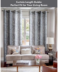 Madison Park Averil Grommet Top Sheer Window Curtain, sheer Curtain