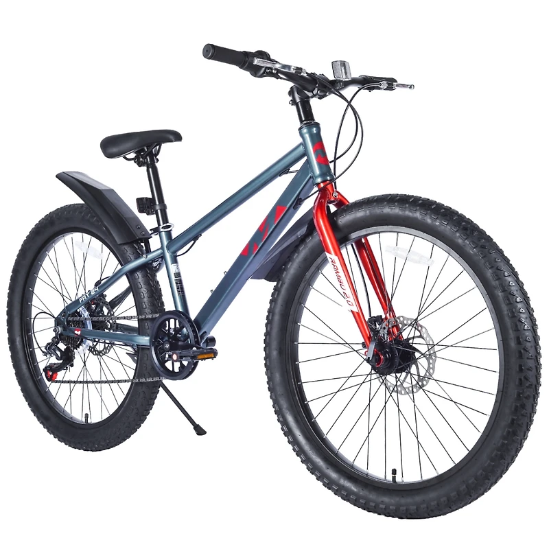 Streamdale Mountain Bike for Girls and Boys Mountain 24 inch shimano 7-Speed bike
