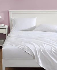 Laura Ashley 200-Thread Count Cotton Percale 4 -Pc. Sheet Set, Full