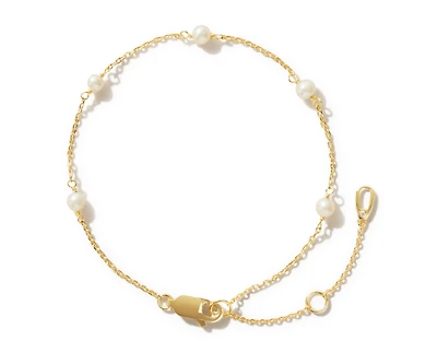 Ana Luisa Pearl Station Bracelet - Adelie