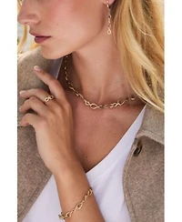 Le Vian Chocolate Diamond Nude Diamond Interlocking Link Bracelet Ring Earrings Necklace