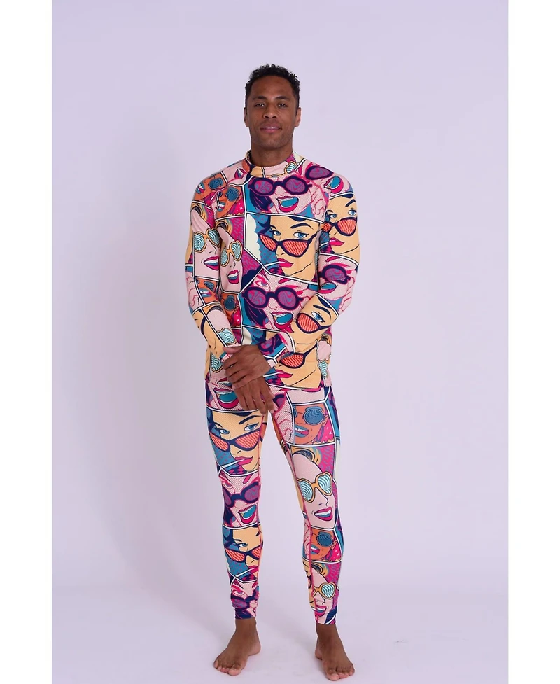 Oosc Men's Baselayer Top - Comic Book Candy