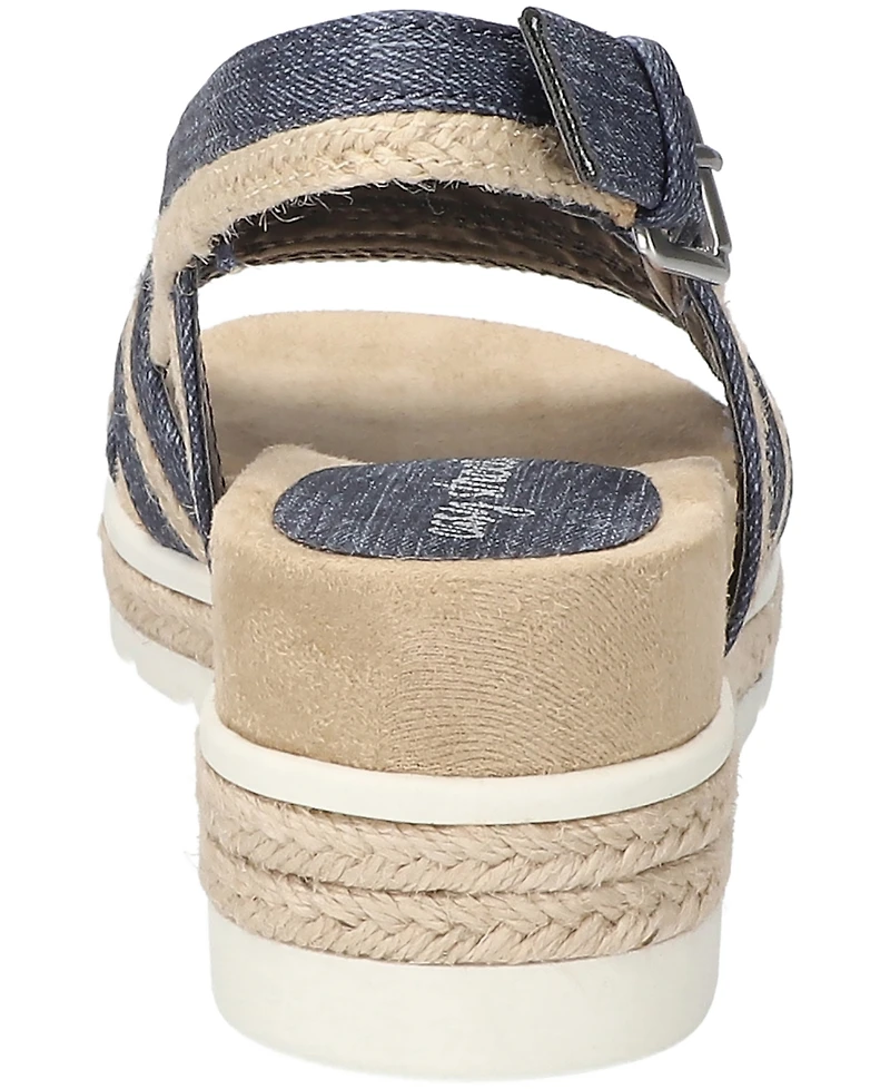 Easy Street Women's Mel Wedge Heel Sandals