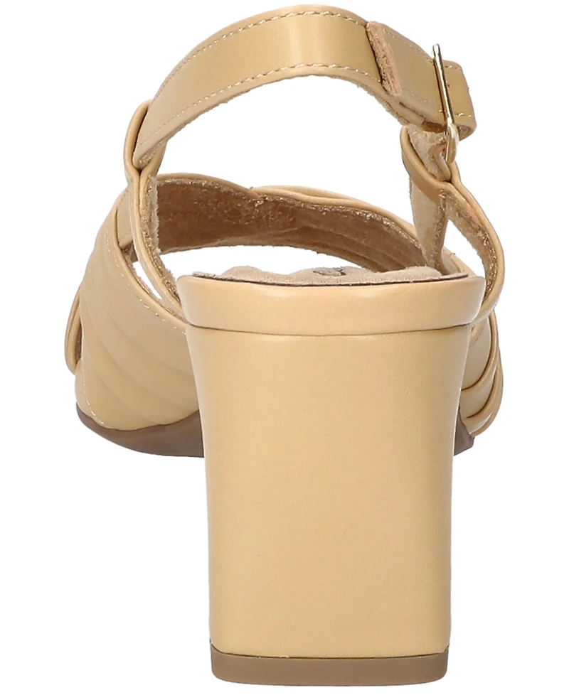 Easy Street Women's Lucie Square Toe Sandals