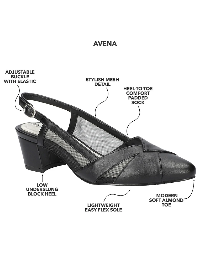 Easy Street Women's Avena Block Heel Pumps