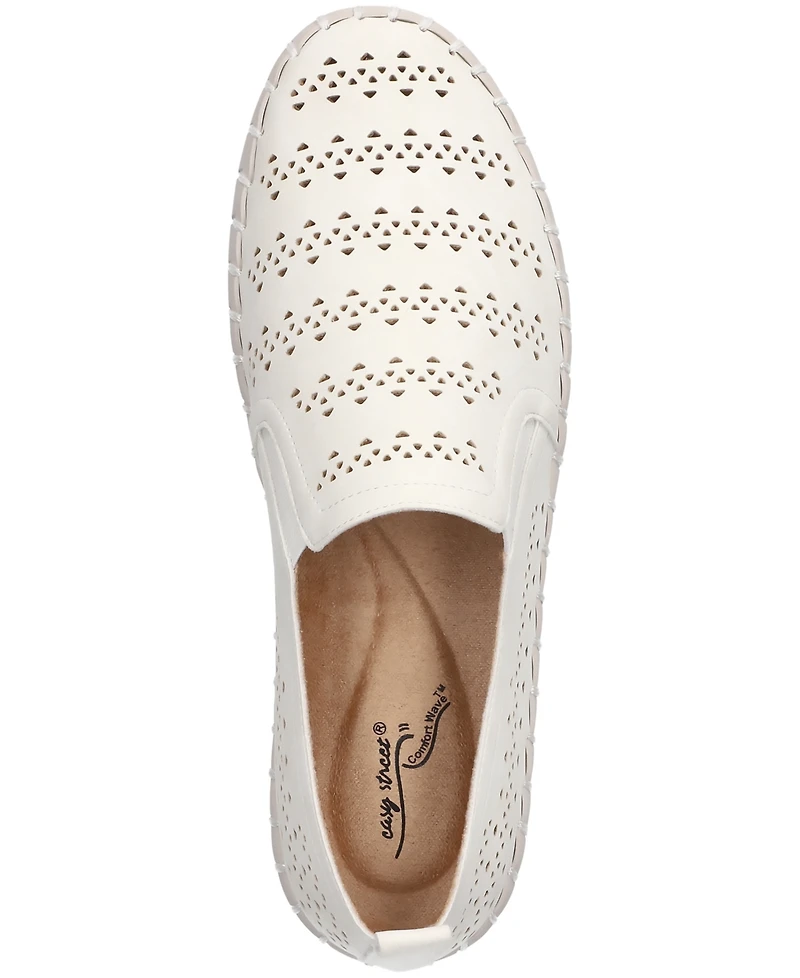 Easy Street Women's Peppy Slip-On Platform Sneakers