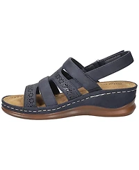 Easy Street Women's Alexi Slingback Wedge Sandals