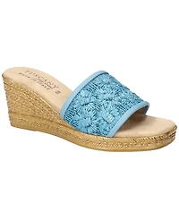 Easy Street Women's Ricci Wedge Heel Sandals