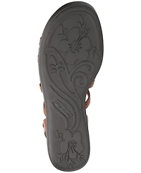 Easy Street Women's Daylily Gladiator Buckle Flat Sandals