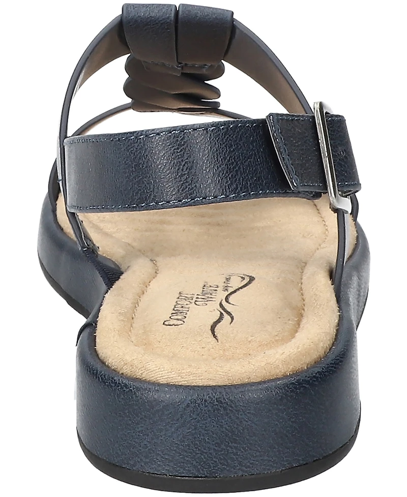 Easy Street Women's Tampa Comfort Platform Sandals